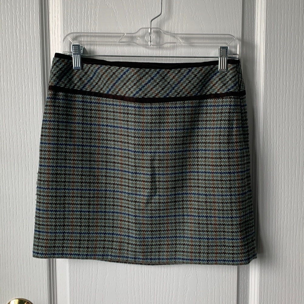 The Limited wool mini skirt